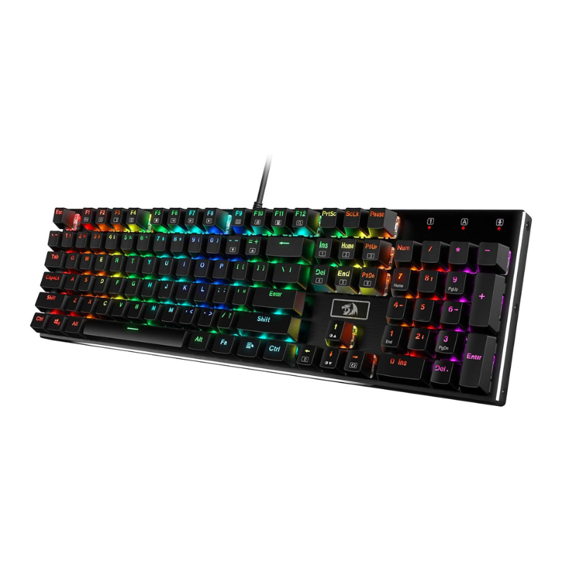 Gaming Keyboard No Noise - Redragon K556 Rgb Led-Achtergrondverlichting Bedrade 104