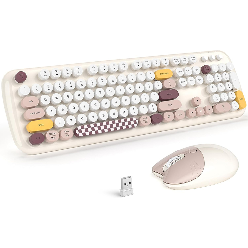 Gaming Keyboard Budget - MOFII draadloze toetsenbord- en muiscombinatie, 2.4G