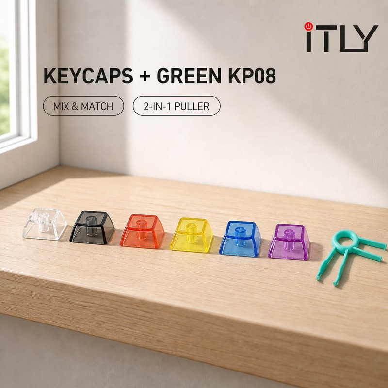 iTLY Vierkante Transparante Ke - Keycap Puller Ring recensie en prijs