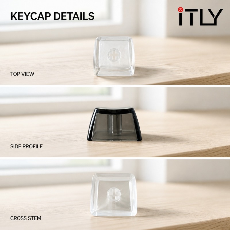 iTLY Vierkante Transparante Ke - Keycap Puller Ring recensie en prijs