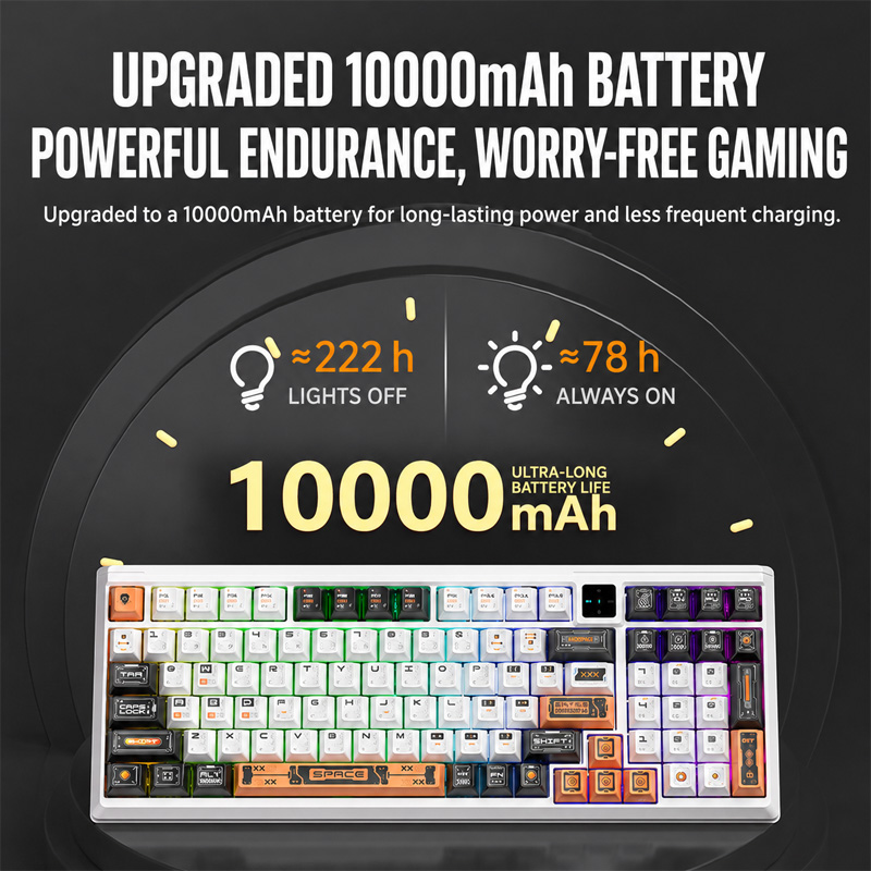 Langtu T98 Draadloos Mechanisc - Gaming Keyboard No Noise recensie en prijs