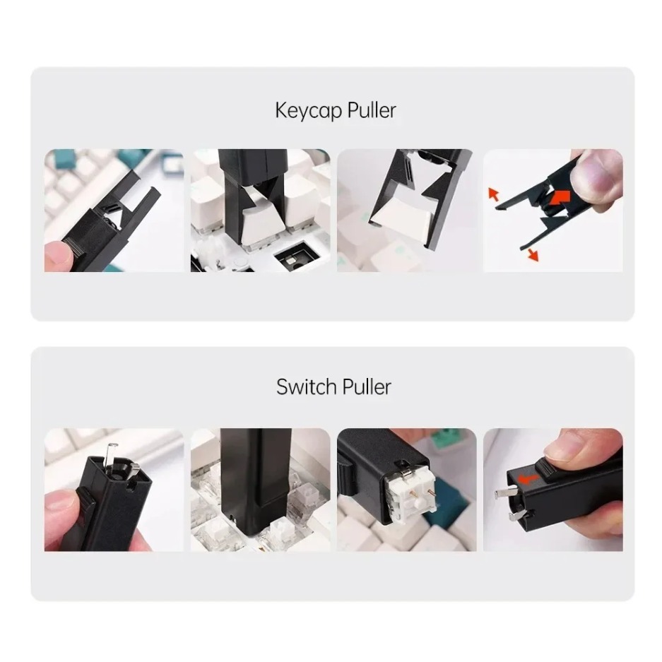 2-in-1 schakelaartrekker Keyca - Keycap Puller Ring recensie en prijs