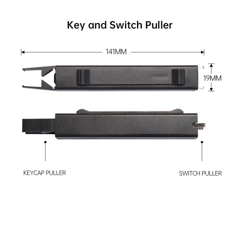 2-in-1 schakelaartrekker Keyca - Keycap Puller Ring recensie en prijs