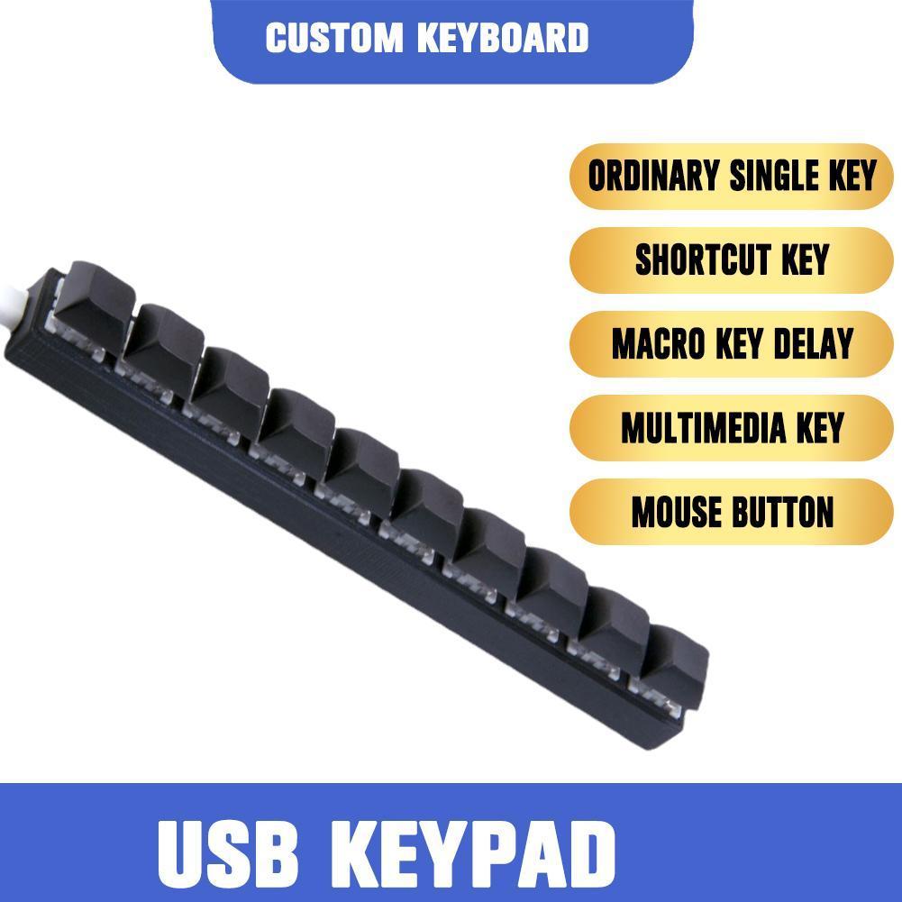 Aangepaste Mini USB bedraad 10 - Gaming Keyboard Budget recensie en prijs