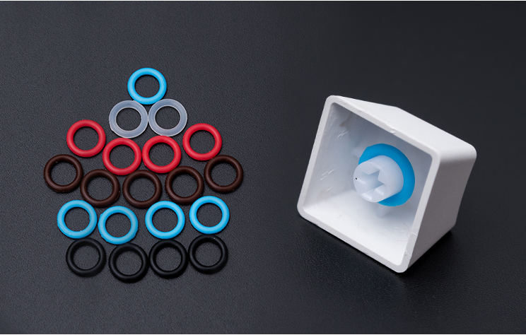 104 stks/pak Stille Ring Rubbe - Gaming Keyboard No Noise recensie en prijs