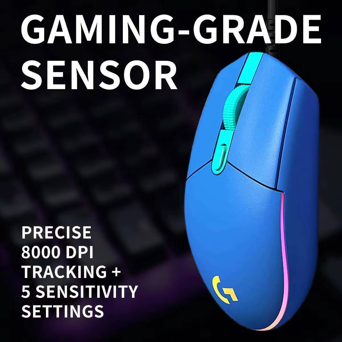 Logitech G203 bekabelde gaming - Logitech Mouse G203 recensie en prijs