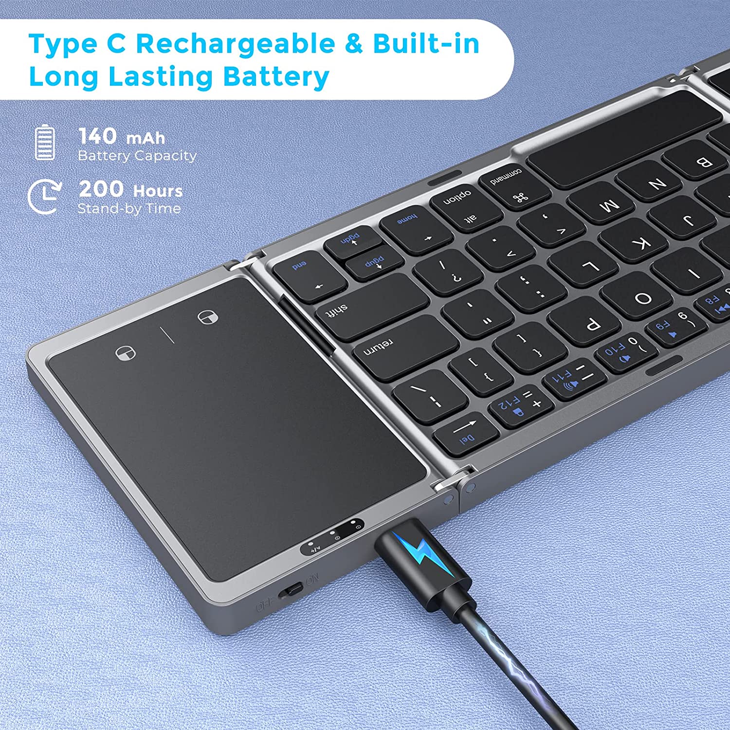 Seenda Opvouwbaar draadloos Bl - Gaming Keyboard Budget recensie en prijs