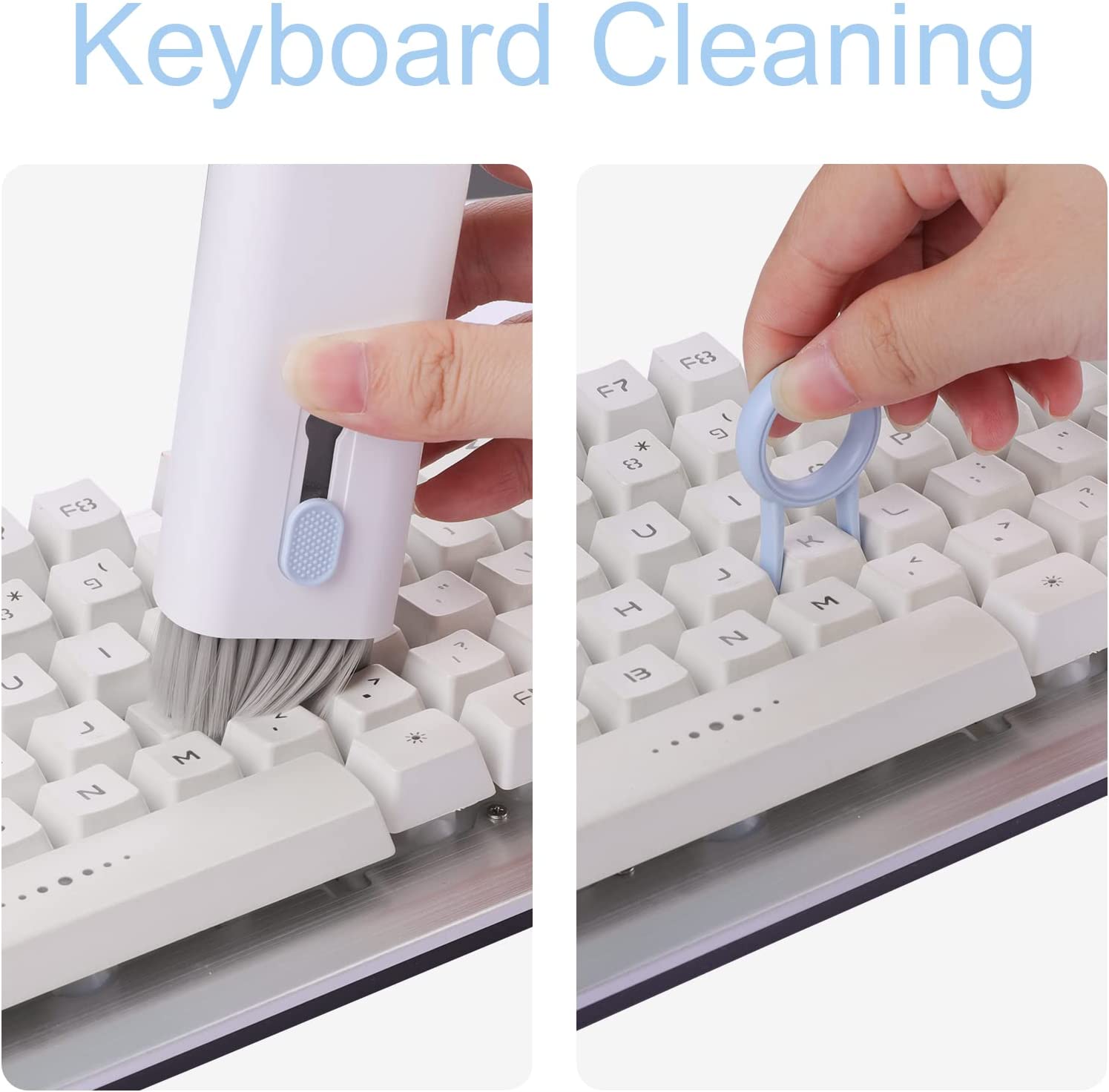 7-in-1 oordopjesreinigingsbors - Keycap Puller Ring recensie en prijs