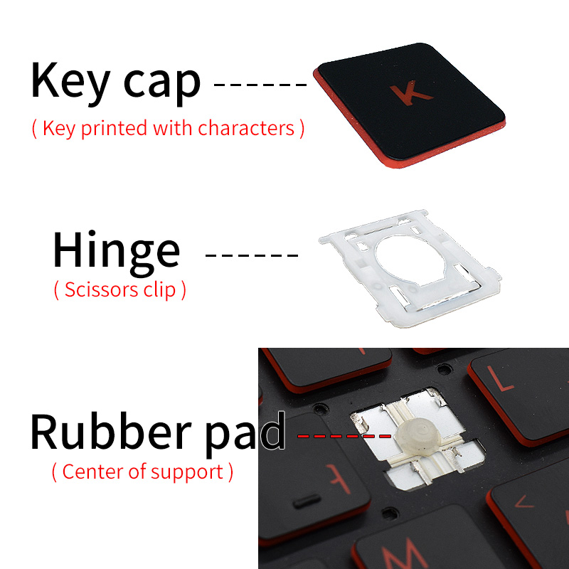 Vervangende toetsdop en scharn - Gaming Keyboard Hp recensie en prijs