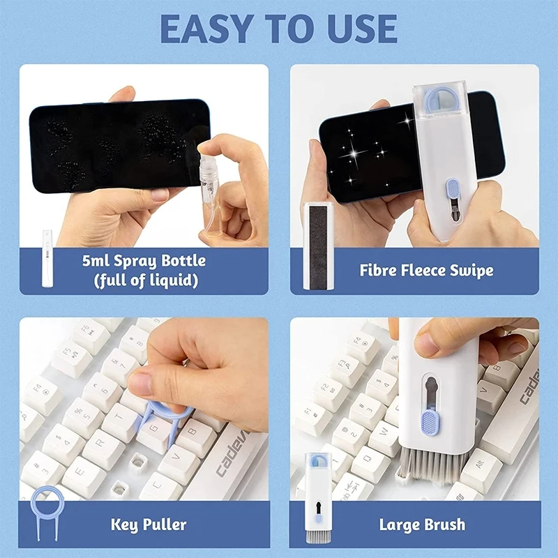 7-in-1 computertoetsenbordrein - Keycap Puller Ring recensie en prijs